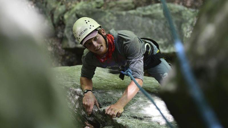 Built to scale: Rock climbing tests body, mind